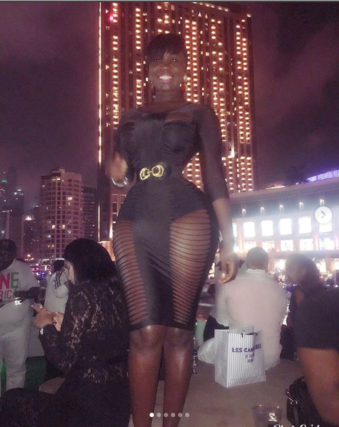 Actress Princess Shyngle flaunts her curvy backside in new photos?