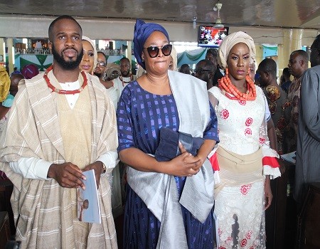 Photos from the funeral of Chief Ope Bademosi who was murdered by his cook 