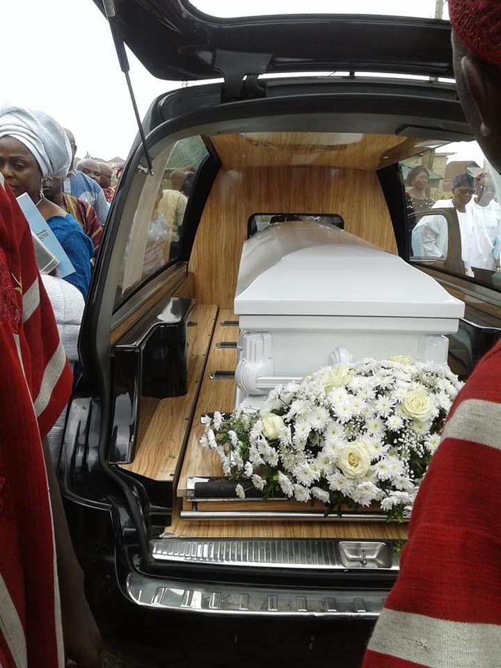Photos from the funeral of Chief Ope Bademosi who was murdered by his cook 
