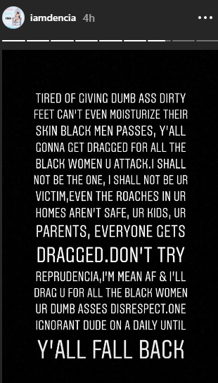 Dencia drags footballer Leon Balogun and his parents after he encouraged blacks to love their skin and stay away from her cream