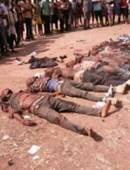  Photos: 13 suspected cultists hacked to death by angry youths in Benue for killing commercial motorcyclist