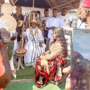 Famous Actress, Edochie, Bags Ada Eri Chieftaincy Title lailasnews 2