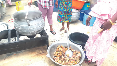 Photos: Drama as bride?s father cancels wedding on D-day in Ibadan