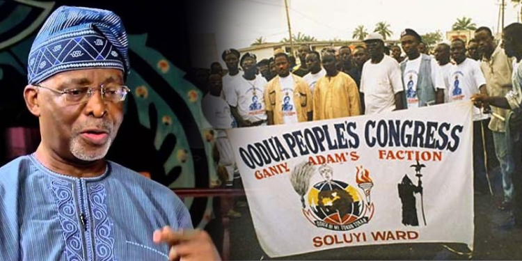 OPC founder, Frederick Fasehun