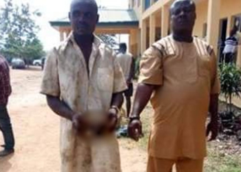 The businessman, Supo Bamidele, and his herbalist, Amos Suleiman