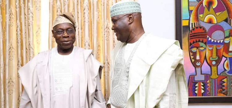 Atiku meets Obasanjo