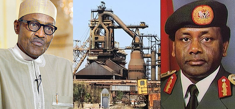 Pres. Buhari, Ajaokuta Steel, Abacha