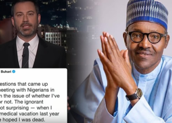 Jimmy Kimmel , President Muhammadu Buhari