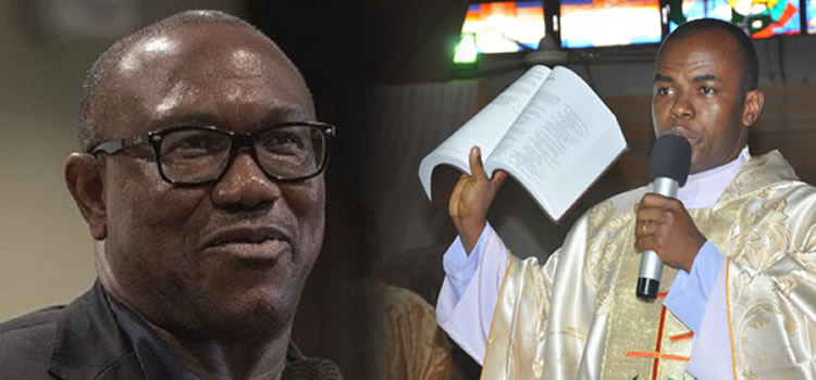 Peter Obi, Rev. Fr. Mbaka