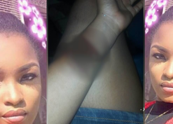 Young lady almost committed suicide in Lagos