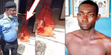Moment Police Exhumed Corpse Of Lady Who Was Buried By Her Boyfriend