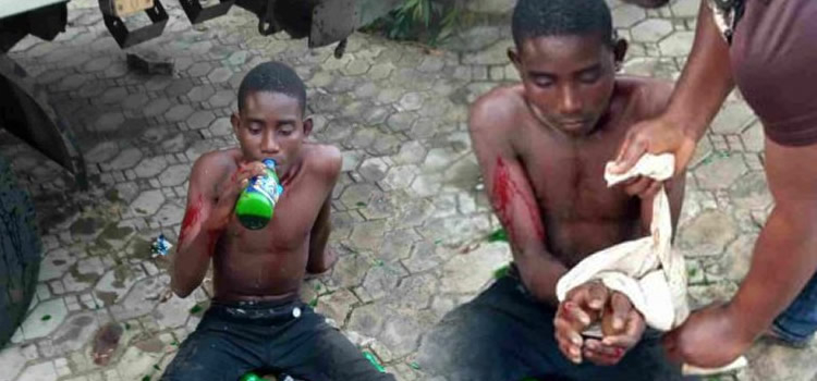 robber given beer to cool