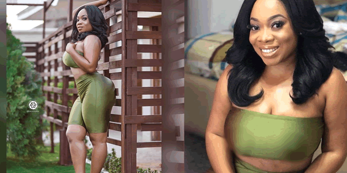Sexy Actress, Moesha Boduong Flaunts Her Curves In New 