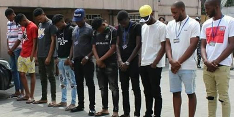 Yahoo boys arrested in Port Hacourt