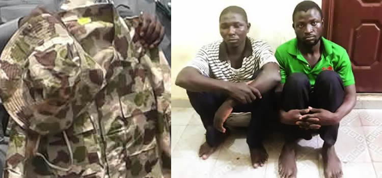 Native doctor who doubles as a robber caught using army uniform to ...