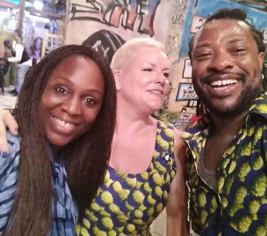 Lagos photographer, Bolaji Alonge and his Belgian fianc?e, Sandra wed with a convoy of 20 Keke Napeps (Photos)