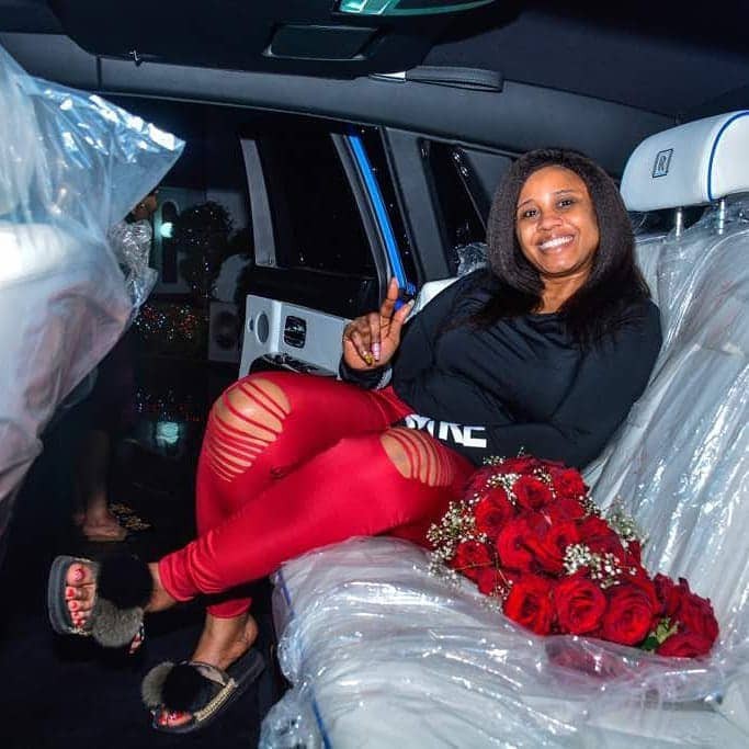 Billionaire businessman, E-money buys his wife a Rolls Royce Phantom as her 2018 Christmas gift(photos)