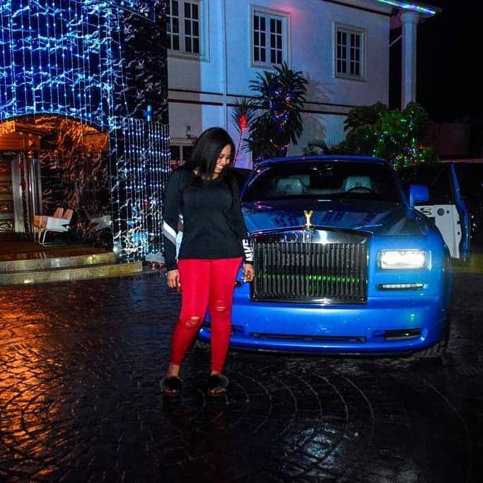 Billionaire businessman, E-money buys his wife a Rolls Royce Phantom as her 2018 Christmas gift(photos)