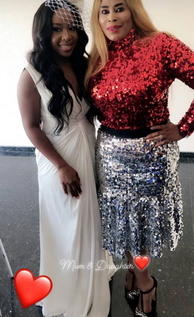 Photos from the court wedding of billionaire son Eyinna Anumudu and top MUA Joyce Jacob