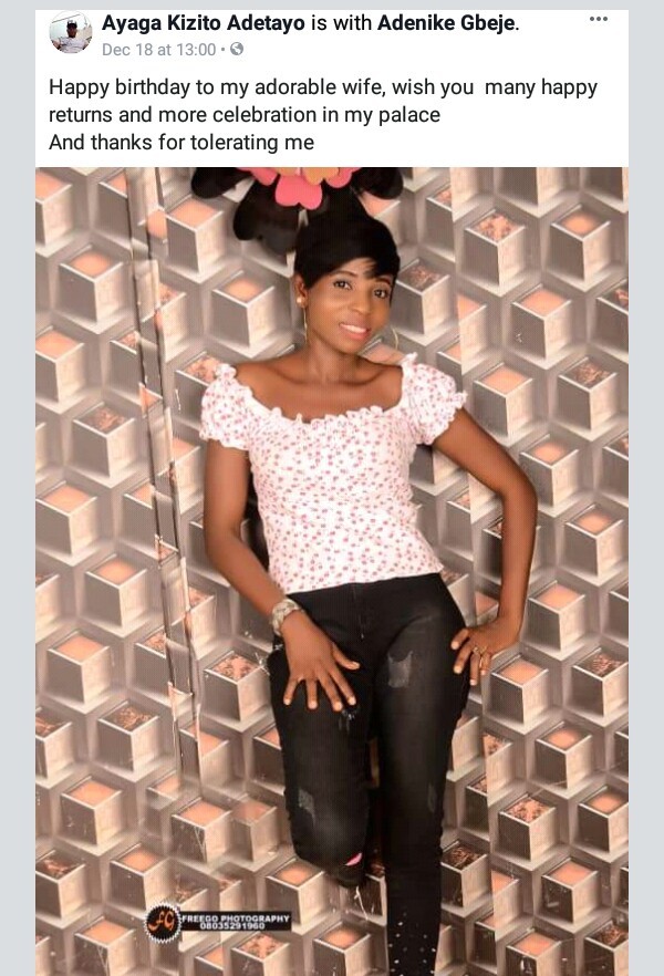  "Now I realize this world is full of wicked people"- nYoung wife of man shot dead by gunmen in Ekiti, mourns