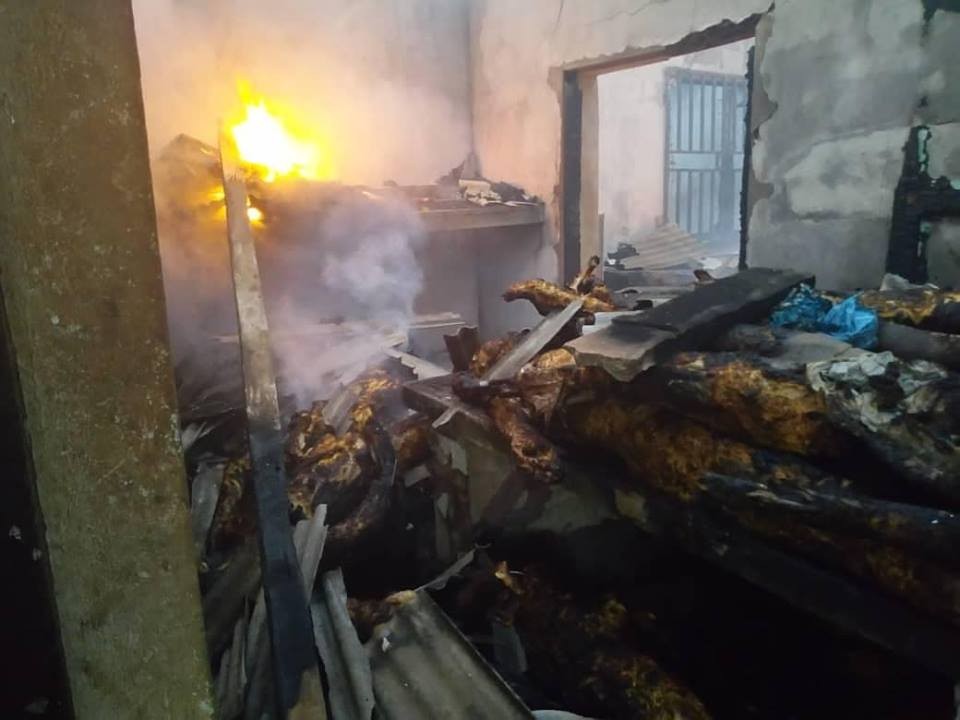50 bodies burnt beyond recognition as fire razes morgue in Anambra (photos)