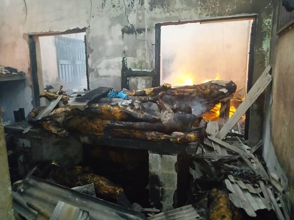 50 bodies burnt beyond recognition as fire razes morgue in Anambra (photos)