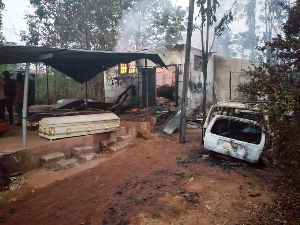 50 bodies burnt beyond recognition as fire razes morgue in Anambra (photos)