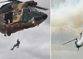 Military helicopter fighting Boko Haram goes missing