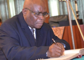 Justice Walter Samuel Nkanu Onnoghen, suspended Chief Justice of Nigeria (CJN)