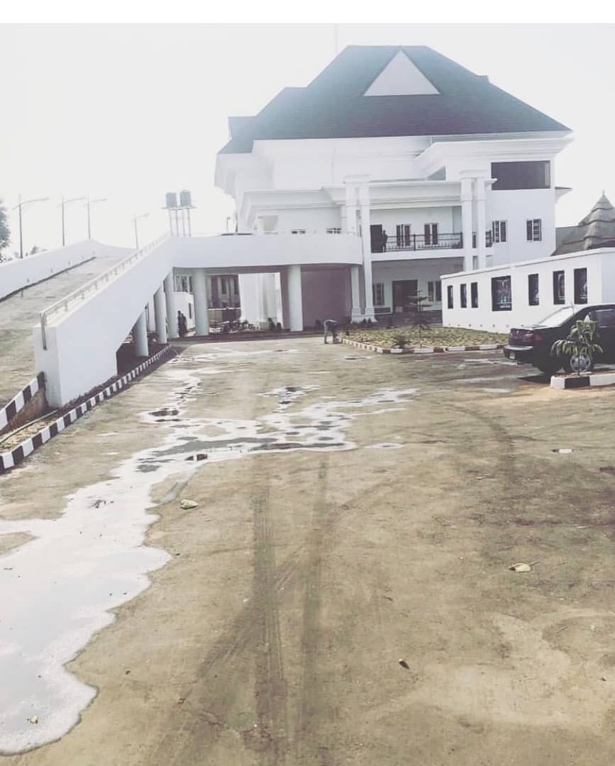 Super Eagles player, Emmanuel Emenike, completes his mansion in Owerri (photos)