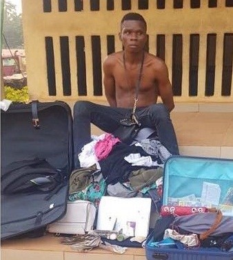 Anambra police nab man who robbed his cousin who was on holiday in Nigeria (photos)
