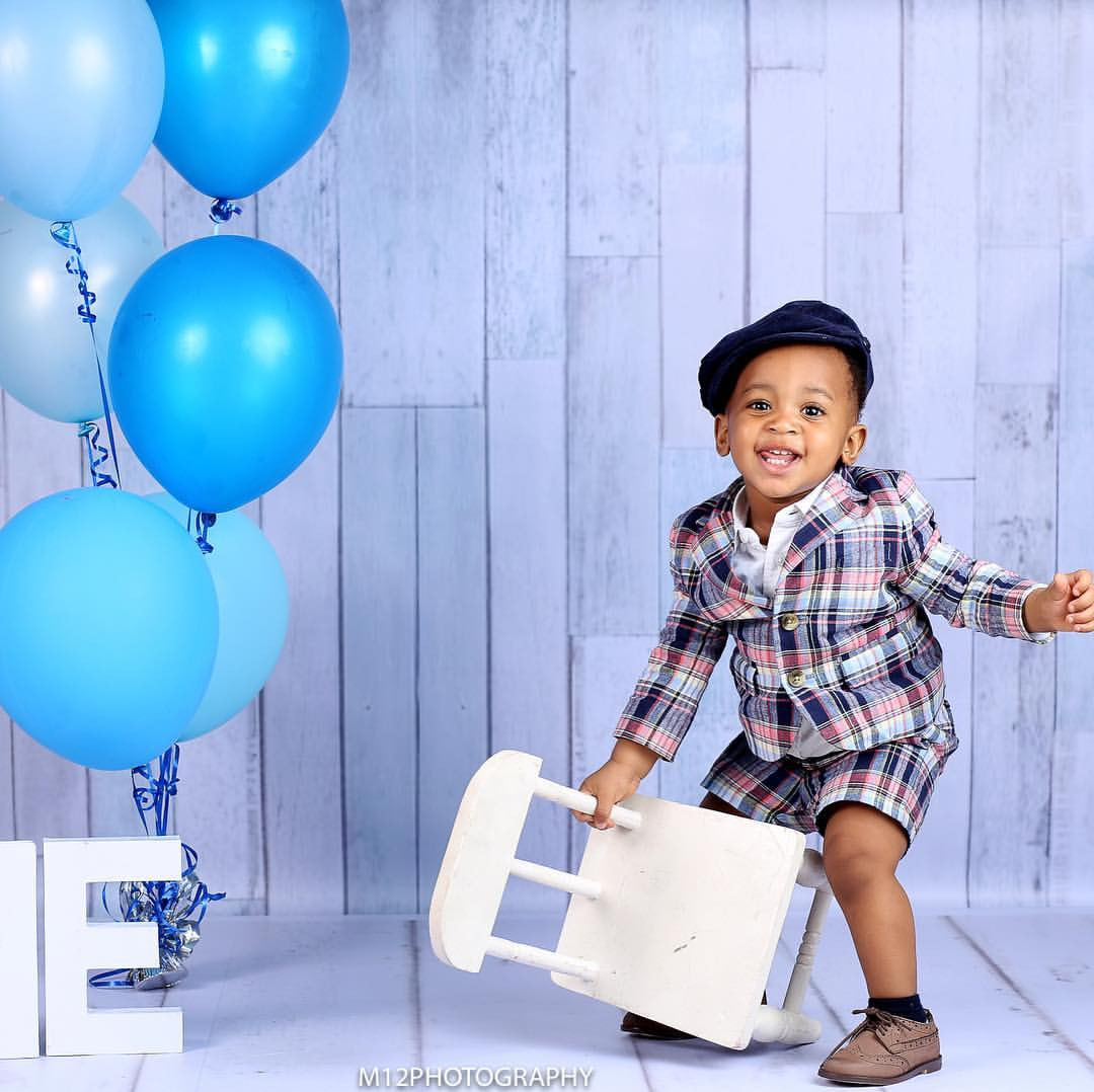 Ex-beauty queen, Powede Awujo shares lovely photos of her son, Tobe, who turns one today