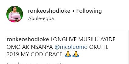 Iyabo Ojo, Ronke Oshodi Oke pray for?MC Oluomo
