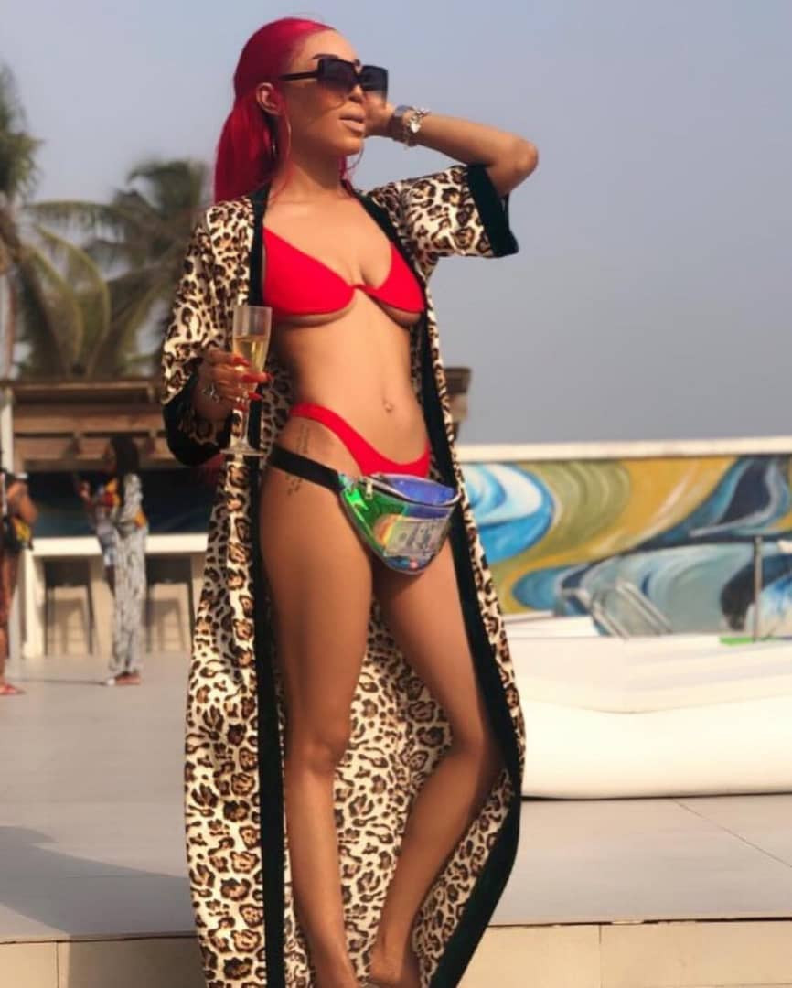 Fashion designer, Ugonna Omeruo shows off her banging bikini body