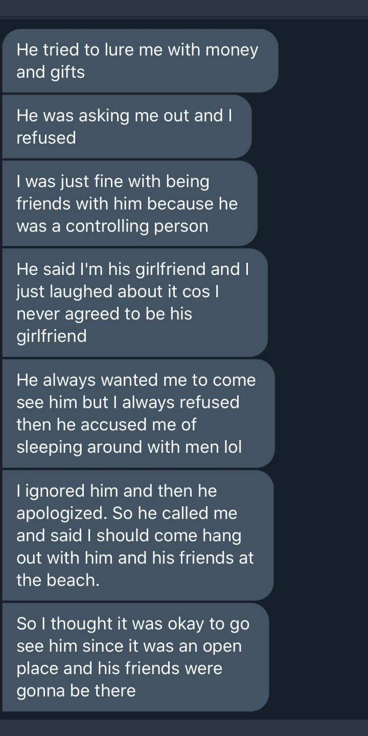 Twitter users accuse a man of being a serial rapist as alleged victim shares screenshots and narrates how he allegedly raped her
