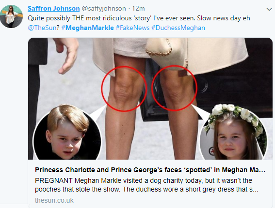 People are saying they can see Princess Charlotte