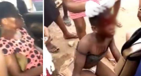Pregnant woman hacks her young maid with sharp weapon in Imo State (Video)