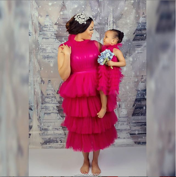 Adaeze Yobo releases adorable new photos with her daughter Lexine as she clocks 2
