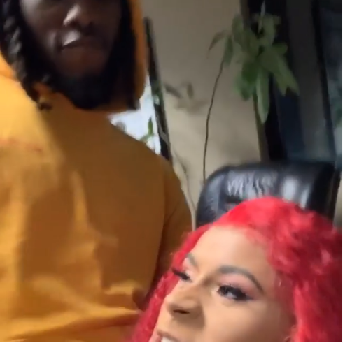 Cardi B and Offset grind on each other as they spend Valentine