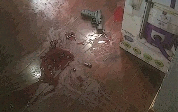 Photos: Angry wife shoots her husband after he refused to explain a mystery phone call during their romantic Valentine