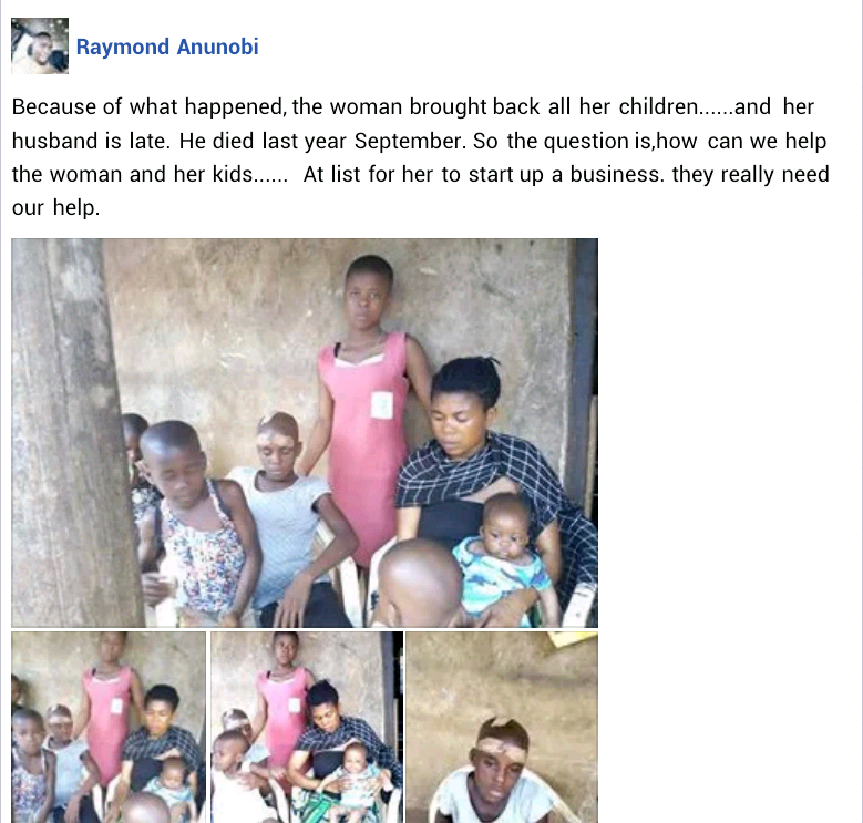  Update: Young maid attacked with hoe by pregnant woman reunited with her widowed mother and five siblings (photos)