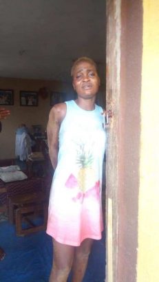 Female-ex-convict-breaks-into-home-to-steal-pants-and-bras-in-Ogun-lailasnews-231x410