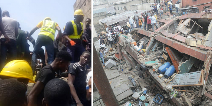 Image result for school building collapse in lagos