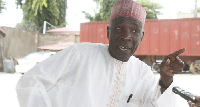 spokesman of PDP Presidential Campaign Organisation, Buba Galadima