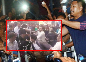 Nigerian Man Beaten Mercilessly By Crowd In India After Assaulting 2 Cops