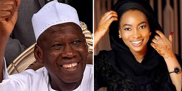 Governor Ganduje’s daughter ‘fights’ father’s critics on Twitter