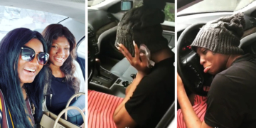 Omotola’s daughter, Princess gets a new car on her birthday