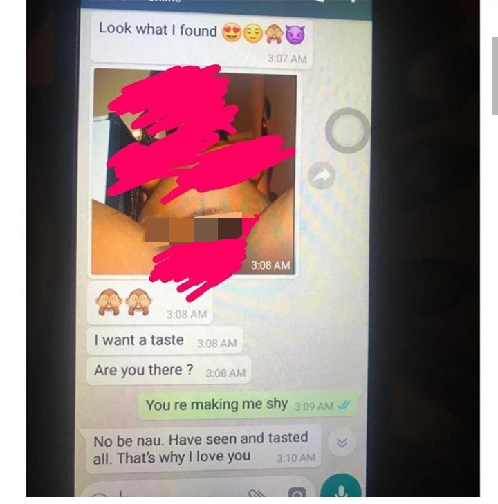 Husband exposes nude photos and chats his pregnant wife sent to her lover (+18 photos)