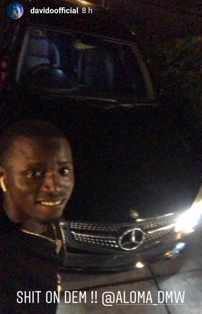 Davido buys car for his team member, says he is out to teach rich folks how to treat their people