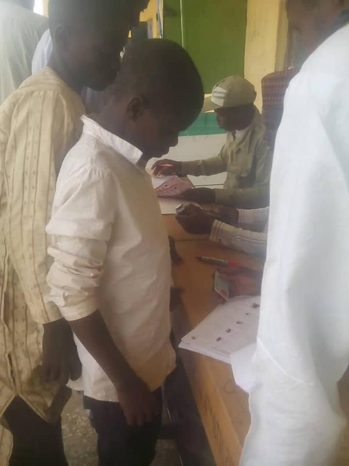 Photos: Underaged voters reportedly spotted in Nasarawa state